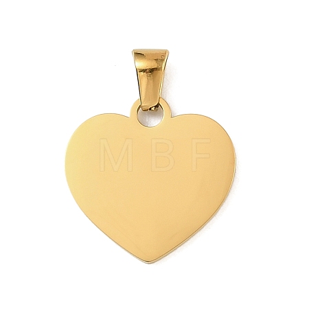 Valentine's Day 304 Stainless Steel Pendants SA-E001-12G-1