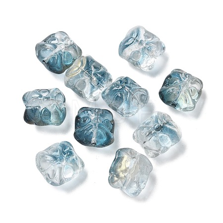 Baking Paint Transparent Glass Beads X1-GLAA-C035-01A-1