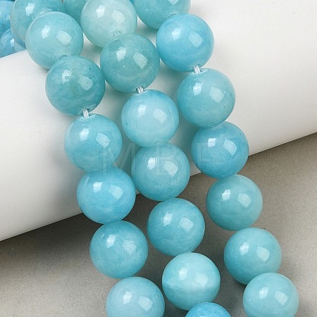 Natural Mashan Jade Graduated Beads Strands GG-CBA2AE1-A08-L-1
