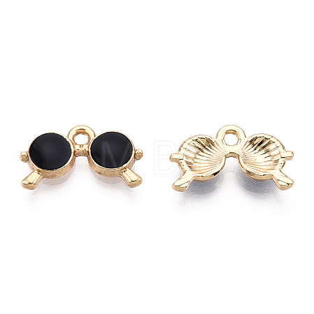Eco-Friendly Zinc Alloy  Pendants ENAM-R051-05-01G-NR-1