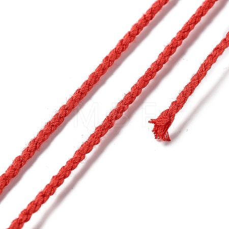 20M Polyester Braided Cord for Jewelry Making OCOR-G015-04A-03-1