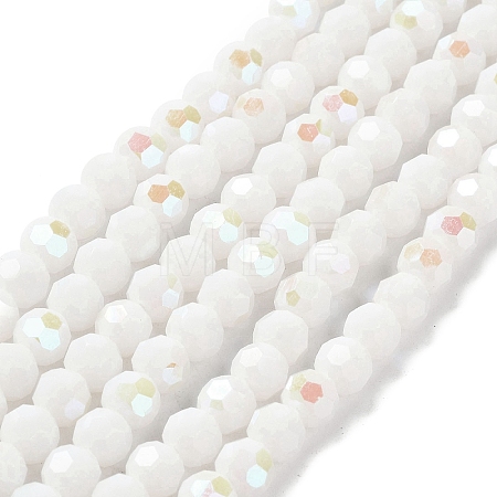 Opaque Glass Beads Strands EGLA-A035-P8mm-L01-1