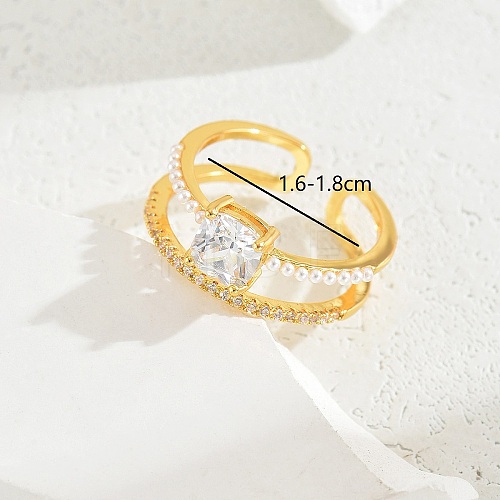 Vintage Luxury Fashion Gemstone Ring Women's Jewelry Party Wedding Gift Banquet. IA6817-8-1