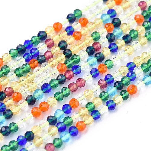 Glass Beads Strands G-K185-16M-1