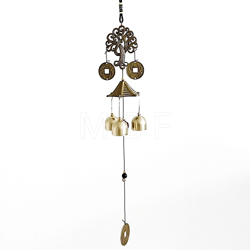 Lucky Wind Chime DJEW-PW0012-092D-1