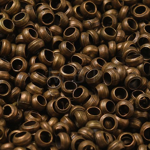 Brass Crimp Beads J0JMP052-1