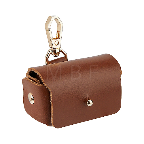 PU Imitation Leather Wedding Ring Pouch ABAG-WH0038-45B-1