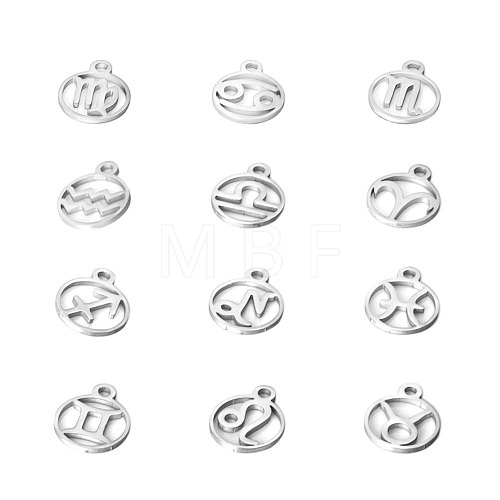 201 Stainless Steel Charms STAS-T014-T505-M-1