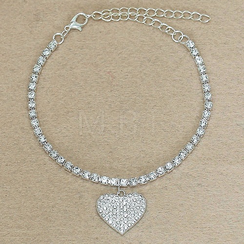 Alloy Rhinestone Anklets FS-WG328E2-01-1