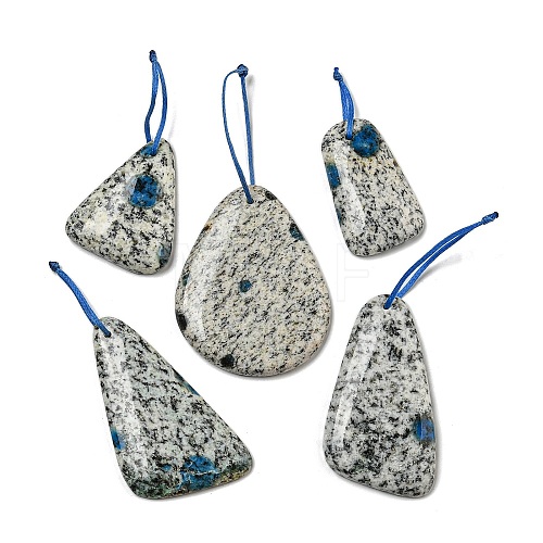 Natural K2 Stone Pendants G-NH0001-13A-1