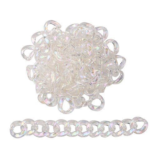 Transparent Acrylic Linkings Rings PACR-N010-035-1