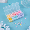 Beadthoven 2030Pcs 10 Color Handmade Polymer Clay Beads Strands CLAY-BT0001-03-13