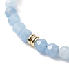 Reiki Natural Stone Beaded Bracelets Set BJEW-JB07256-9