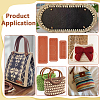 3Pcs 3 Styles Rectangle Imitation Leather Bag Bottoms FIND-PH0038-25-5