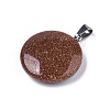 Synthetic Goldstone Pendants G-R470-004-1