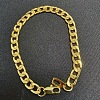 Alloy Cuban Curb Chains Necklaces & Bracelets Sets for Men WG37A02-02-4