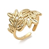 304 Stainless Steel Cuff Open Rings for Women RJEW-L341-02D-G-4