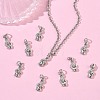 SHEGRACE Brass Micro Pave Cubic Zirconia Pendants XGRQ3D432-469P-5