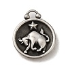 304 Stainless Steel Pendants STAS-L022-306AS-02-1