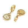Real 18K Gold Plated 304 Stainless Steel Dangle Earrings EJEW-L283-056G-03-2