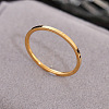 Titanium Steel Plain Band Rings FS-WG0150B-07-1