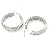 202 Stainless Steel Hoop Earrings X-EJEW-H003-38P-03-2