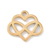 304 Stainless Steel Charms STAS-K286-01A-G-1