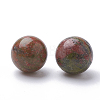 Natural Unakite Beads G-S289-03-10mm-2