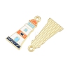 Alloy Enamel Pendants FIND-E057-01D-2