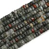 Natural African Bloodstone Beads Strands G-G317-A29-3X6MM-2