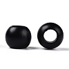 Matte Spray Painted Acrylic European Beads LS-X-ACRP-Q017-03A-01-3