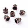 Apetalous Alloy Bead Caps LS-X-TIBEB-0672-R-NR-1
