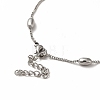 304 Stainless Steel Curb Chain Necklaces NJEW-P275-01P-3
