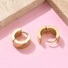 201 Stainless Steel Wide Huggie Hoop Earrings EJEW-D354-13G-3