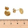 304 Stainless Steel Stud Earrings LS-EJEW-C162-02C-G-4