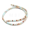 Synthetic Imperial Jasper Dyed Beads Strands G-D077-D01-02E-3
