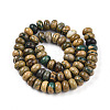 Natural Verdite Stone Beads Strands G-T140-72A-2