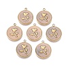304 Stainless Steel Pendants STAS-I371-17G-03-1