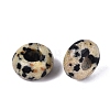 Natural Dalmatian Jasper European Beads G-Q602-04D-2