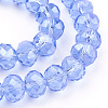 Glass Beads Strands GR12MMY-21L-3