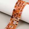 Natural Agate Beads Strands G-G345-C33-2x4mm-1
