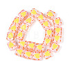 Handmade Spray Painted Lampwork Beads LAMP-N035-02I-2