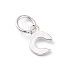 925 Sterling Silver Letter Charms LS-STER-C012-01S-C-1