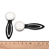 Alloy & Iron Bookmark Cabochon Settings PALLOY-N184-06S-3