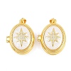Brass Locket Pendants KK-D232-03G-01-1