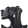 Heart 304 Stainless Steel Hoop Earrings EJEW-JE06732-01-2