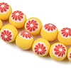 Handmade Polymer Clay Beads Strands PY-CBAEC33-02N-3