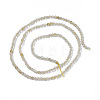 Natural Gold Rutilated Quartz Beads Strands G-F596-25B-3mm-2