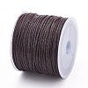 Saddle Brown Cotton Waxed Cord String Cord X-YC-D002-08-2