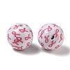 Printed Opaque Acrylic Beads AC-CBA6329-02A-02-2